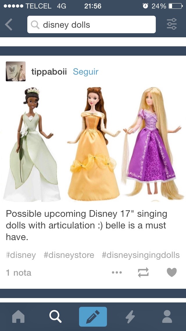 Disney Princesses Singing Dolls - Page 38 Tumblr_nvkomlDFOh1tdyxhuo1_1280