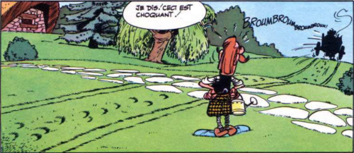 - du sanglier bouilli avec de la sauce à la menthe, Astérix ! - pauvre bête. Tumblr_m1kbugqOB81rp1w7xo1_500