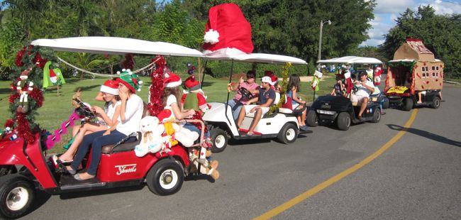 FIA Formula E Championship @FIAformulaE - Page 21 Holiday_golf_cart_parade_casa_de_campo