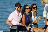 Nina Dobrev with her boyfriend Austin Stowell in Saint-Tropez (July 24) 1kBFBUCj