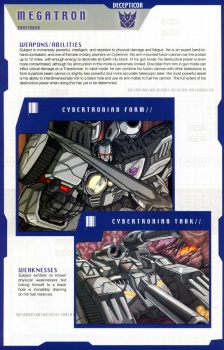 Encyclopédie Transformers des personnages Decepticons QE8hGV8X