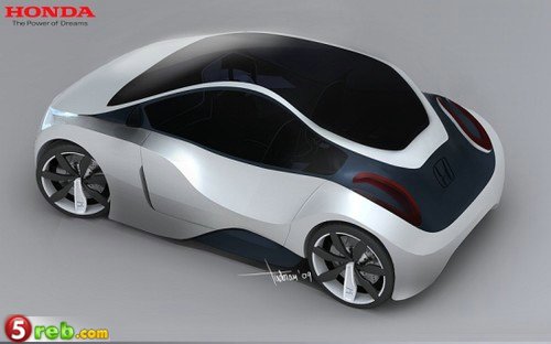 سيارة تغير لونها تلقائيا Honda-native-all-electric-concept-car-08