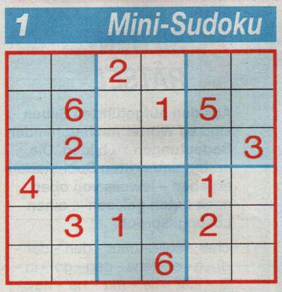 Milka 0469: Mini-Sudoku>>>GELÖST VON HANNES 2x Cy721dt71a5i63tf5