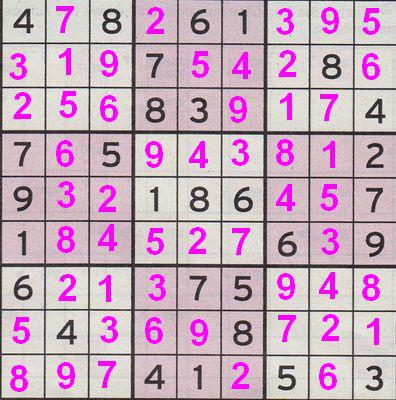 Werner 0514 Sudoku>>gelöst von Milka 3x D192nhf685t0snyt6