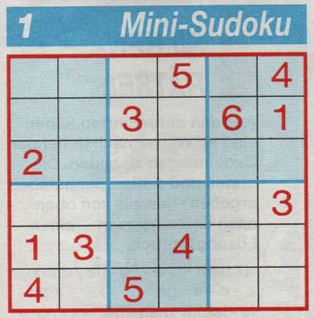 Milka 0006: Mini-Sudoku>>>GELÖST VON WERNER 2x D54nskudisv7ci4c6