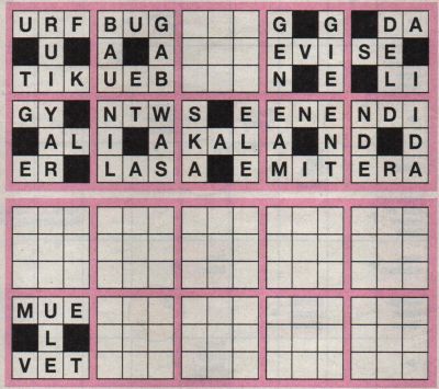 Milka 0178: Kreuzwort-Puzzle>>>GELÖST VON WERNER Dek3sbojahvzezxts