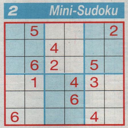 Milka 0564: Mini-Sudoku>>>GELÖST VON DADDY Djhdicabs7vs5wmps