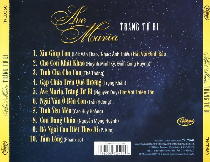 *_Album  Ave Maria Trăng Từ Bi.Mp3 - 320kps Dogp7my5ueg3fdba3