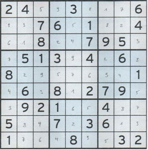 Werner 0135 Sudoku>>gelöst von Milka Dxwznh590c8xsgi68