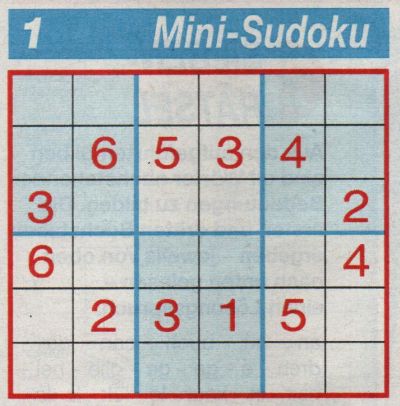 Milka 0449: Mini-Sudoku>>>GELÖST VON DADDY Dyqy6mviukj4yi2o0