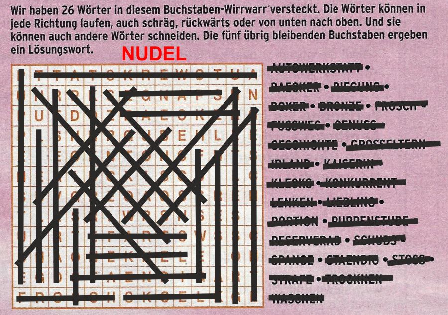 Daddy 0124:Wörtersuche >>>GEL.VON WERNER E274bpnh0pr0ank74