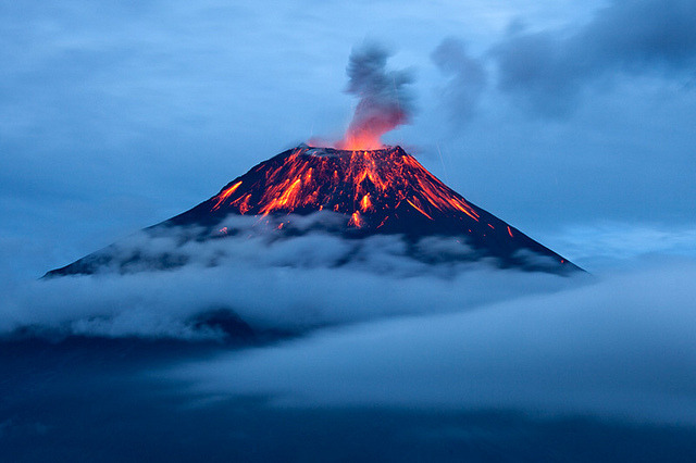 Le volcan