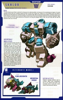 Encyclopédie Transformers des personnages Decepticons VYoUEVdY