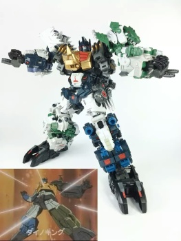 [Combiners Tiers] FANSPROJECT SAURUS RYU-OH aka DINOKING - Sortie 2015-2016 - Page 3 ICQtyqIN