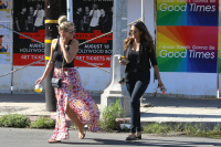 Nina Dobrev with Hilary at Alfred Coffee & Kitchen in West Hollywood (July 29) Qgzu7524