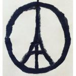 Le symbole de paix avec la tour eiffel "peace and love" attention! Le-dessin-de-jean-jullien-representant-la-tour-eiffel-dans-un-symbole-de-paix_177500_w620