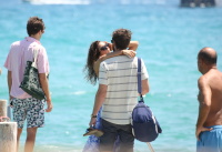 Nina Dobrev with her boyfriend Austin Stowell in Saint-Tropez (July 24) 1hf1Vifg