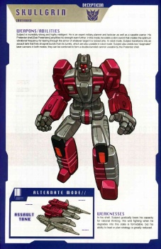 Encyclopédie Transformers des personnages Decepticons Hz681FC2