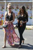 Nina Dobrev with Hilary at Alfred Coffee & Kitchen in West Hollywood (July 29) PNMJPjmr