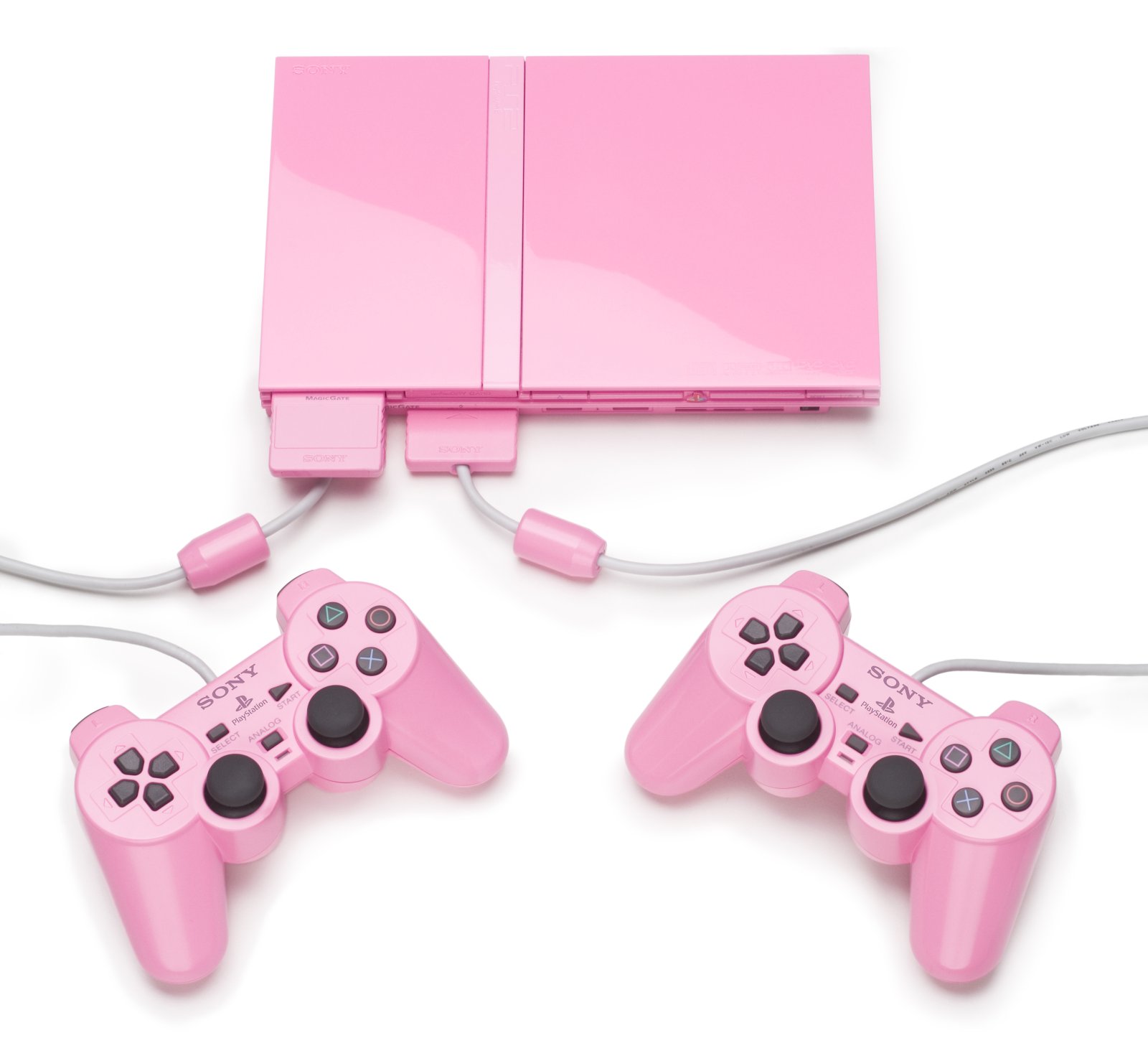 Adios PS2 Sony-PS2-pink