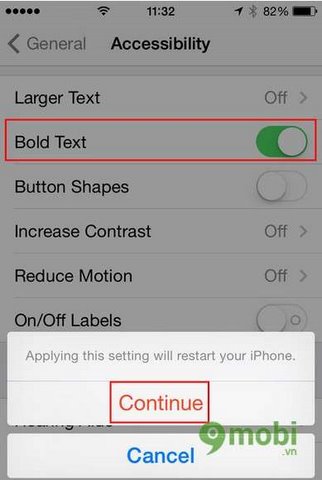 Hướng dẫn chỉnh font chữ cho iPhone iPad Iphone-tuy-chinh-font-chu-de-doc-hon-1