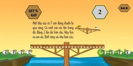 Đáp án game qua sông IQ câu 13, tìm con sói trong bầy cừu Dap-an-game-qua-song-iq-cau-13