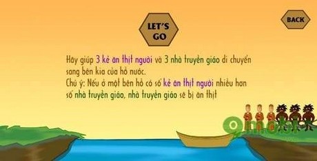 Đáp án game qua sông IQ câu 2, đưa nhà truyền giáo và kẻ giết người qua sông Dap-an-game-qua-song-iq-cau-2-1