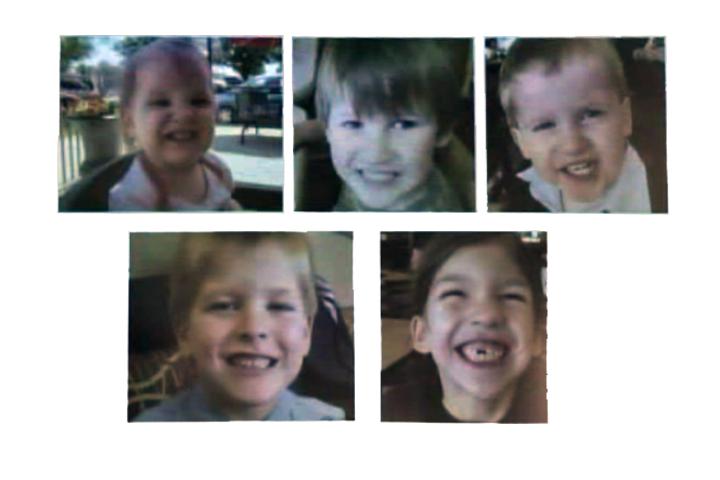 MERAH, ELIAS, NAHTAHN, GABRIEL and ABAGAIL ELIZABETH JONES - 8,7,6,2 and 1 - (9/14) - / Charged: Father, Timothy Ray Jones Jr - Raleigh, Mississippi; Columbia, SC; Wilcox County, AL 4714663_G