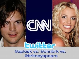 Carrera al millon de seguidores en twitter: Britney vs Ashton vs CNN Twitter_vs_090416_mn