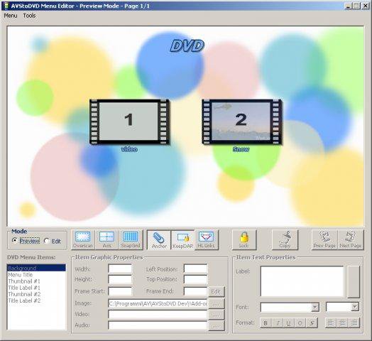 AVStoDVD - Estupendo programa gratuito para convertir cualquier vídeo a DVD 307061