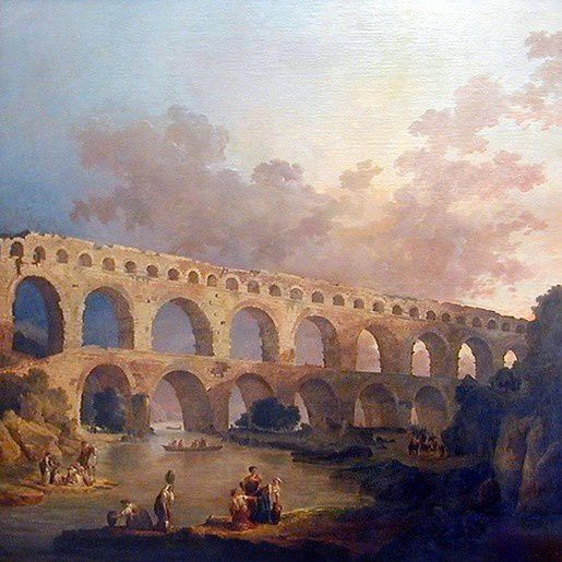 [inspi] Expositions / Musées / Salons... - Page 3 PONT-GARD-HUBERT-ROBERT