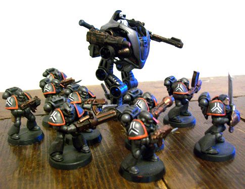 space marines Angeli-sanguinari