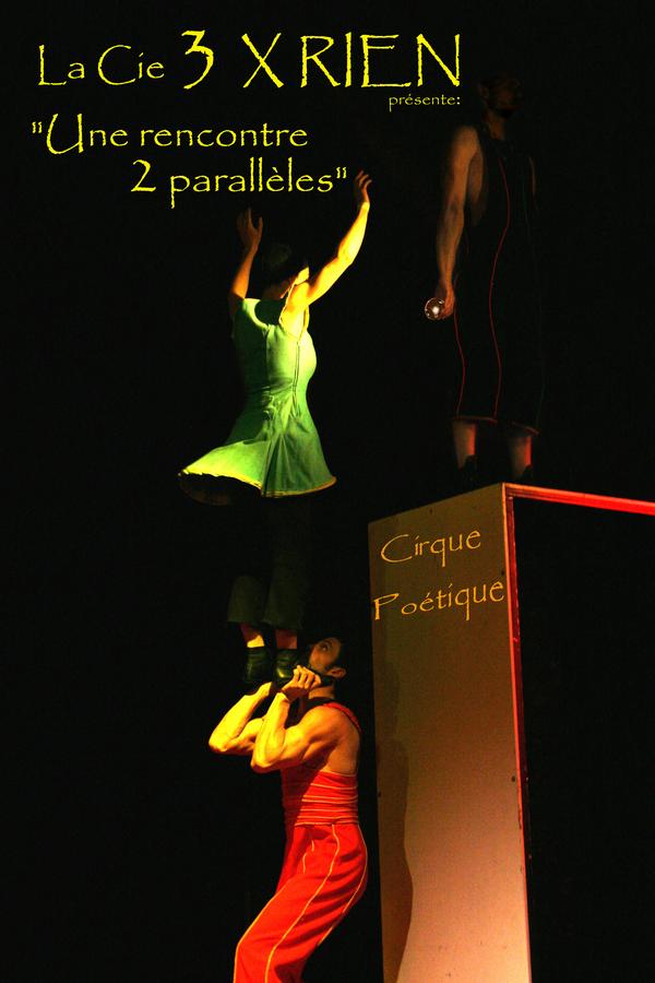 Dimanche 10 mars – "Une rencontre, 2 parallèles"  Cirque poétique à partir de 4 ans  - Rouziers de Touraine - L