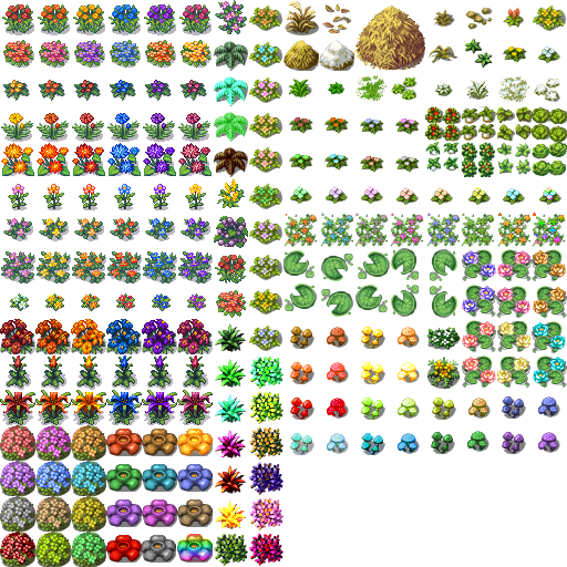 Des tilesets, un iconset et des windowskins! Tilset-plantes-et-fleurs-1