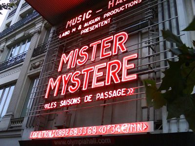 Nouveau sur le forum. Mister-mystere