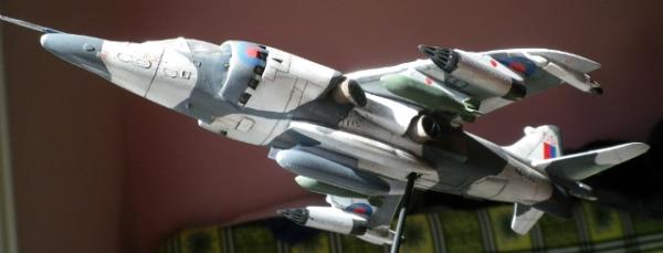 Bae Harrier Gr.III Airfix , 1/72 TERMINADO L