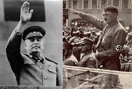 Images du passé Staline-Hitler