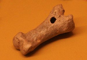 huesos de ciervo Sifflet-os-laugerie-basse