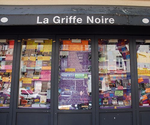 Inventaire des devantures de librairies, papèteries, maisons de la presse en France... Griffe-noire