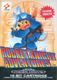 Rocket Knight Adventures (MD) Rocket-knight-titre