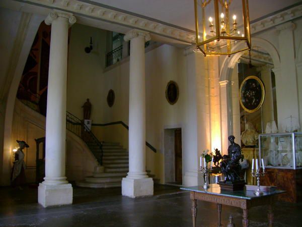 hall du château