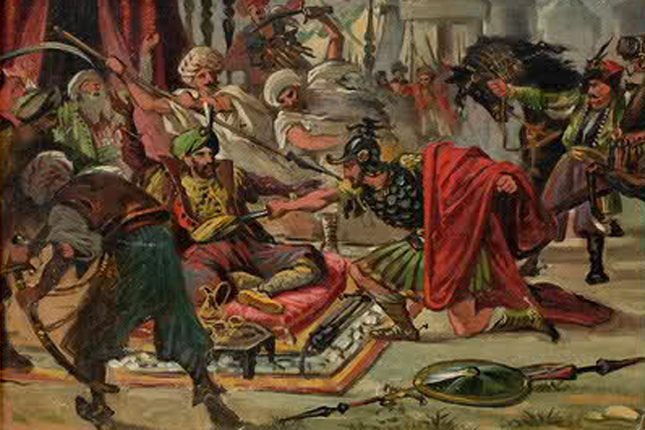 Витешки ред Змаја (Societas Draconistrarum) The_death_of_Sultan_Murad_I