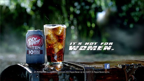 Dr. Pepper Ten: It’s ‘Not for Women,’ Macho Marketing Campaign Says Ht_Dr_Pepper_TEN_TVC_Screen_Shot_jt_111010_wblog