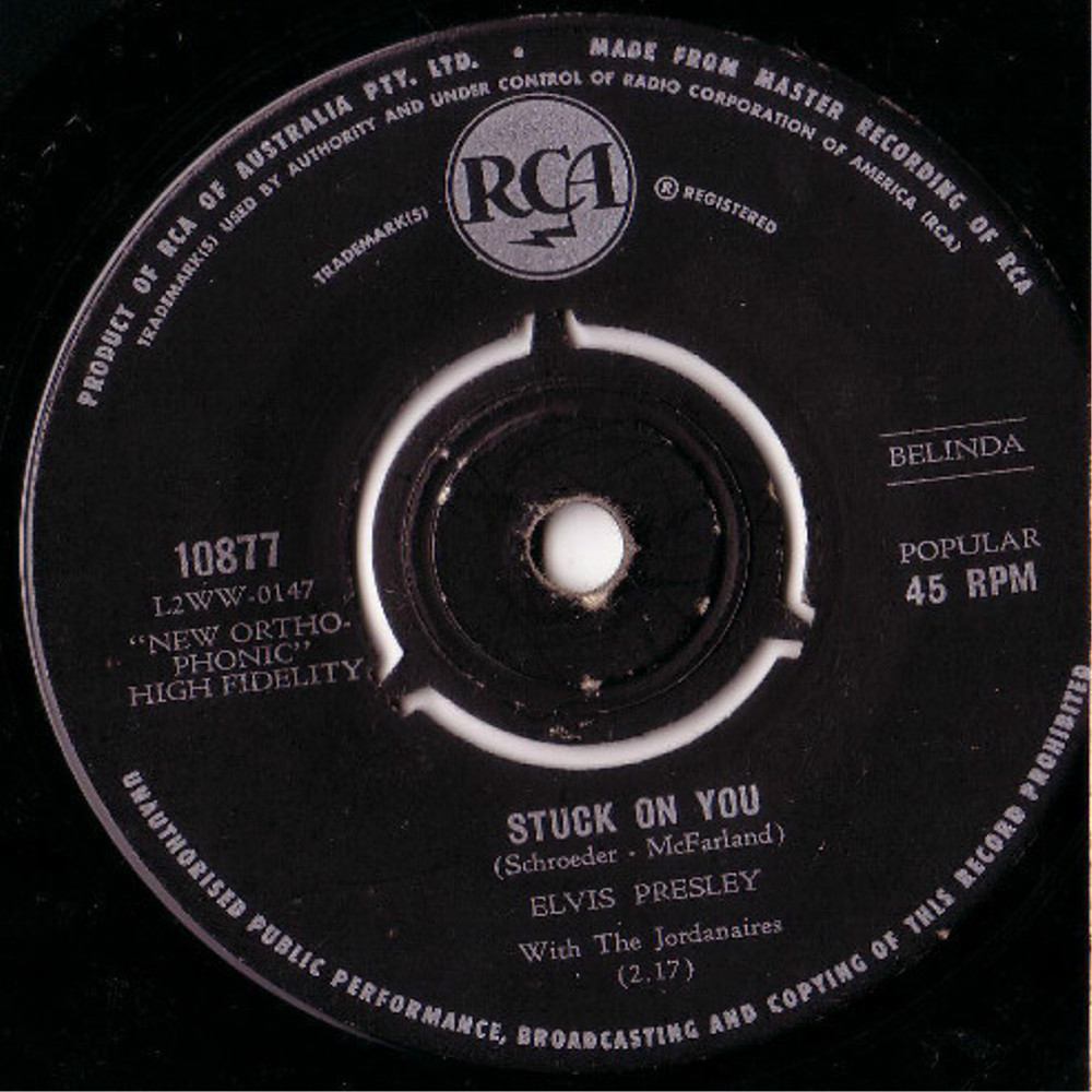 Stuck On You / Fame And Fortune 10877cxrogf