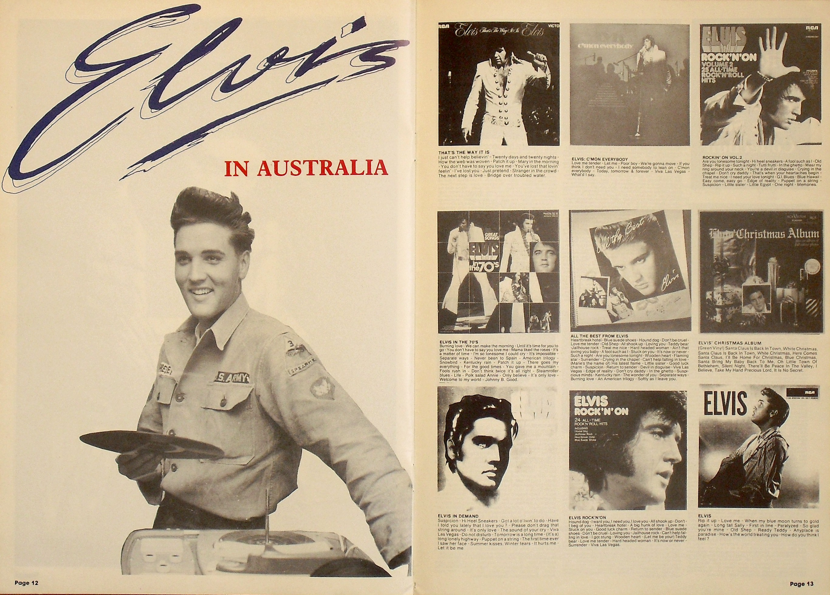 ELVIS IN AUSTRALIA 1987 28d6uny