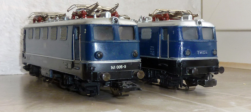 Märklin E 41 mit Einfachlampen (Lichtleiter optisch verbessert)  2qgr9h