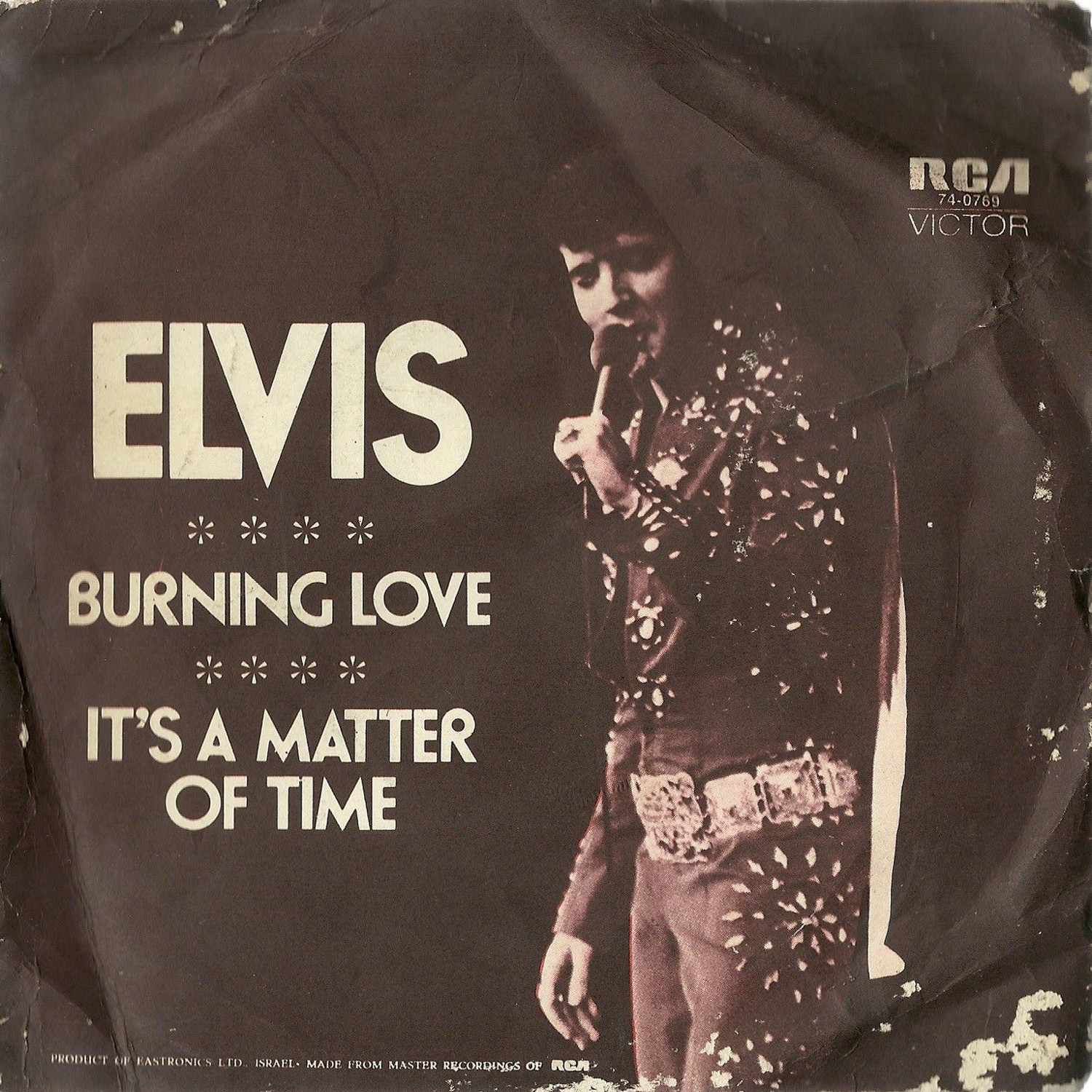 Burning Love / It's A Matter Of Time 47-0769bzcsl6