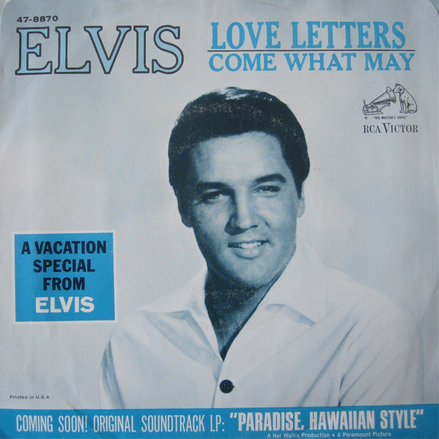 Love Letters / Come What May 47-8870avjrra