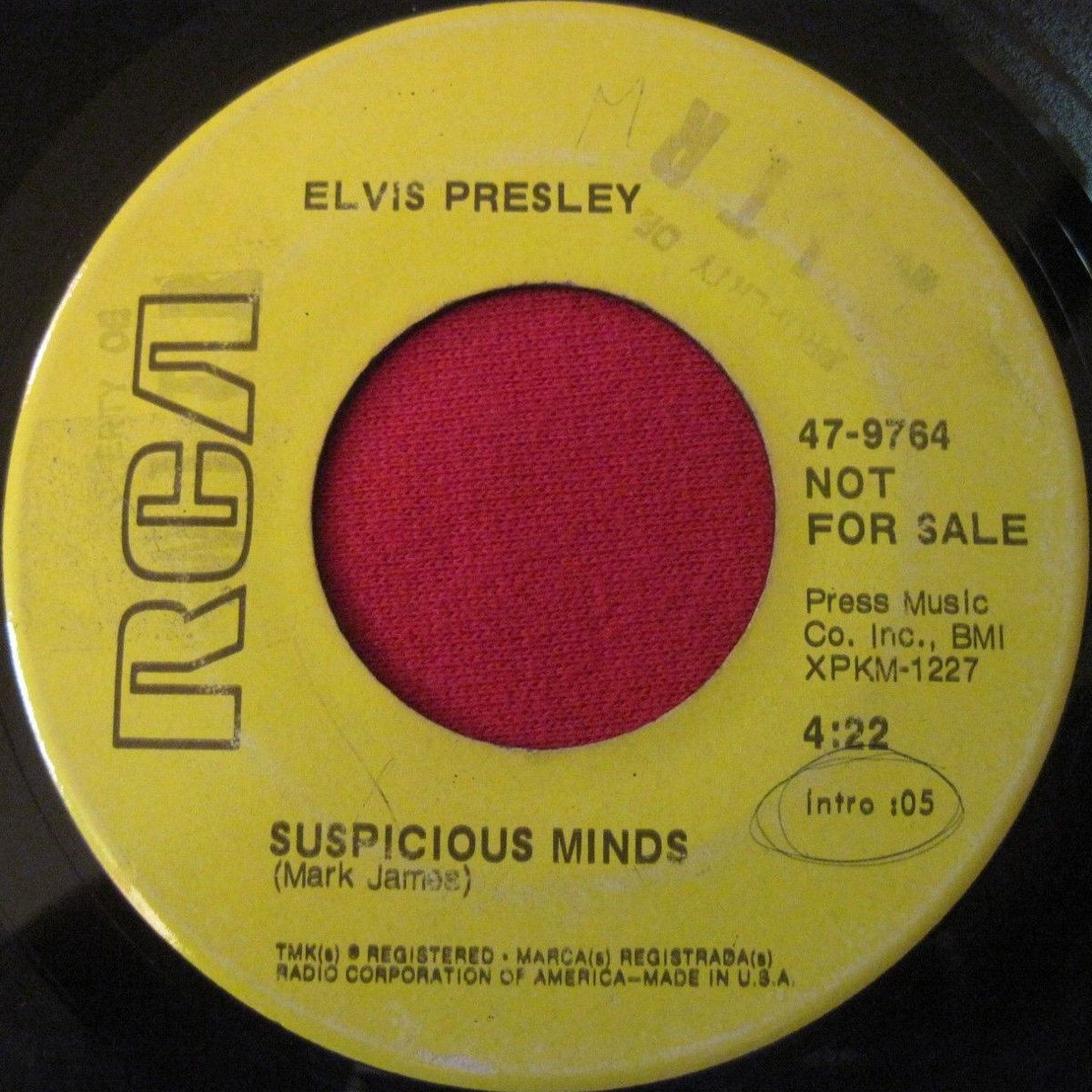Suspicious Minds / You'll Think Of Me 47-9764a2rjpt