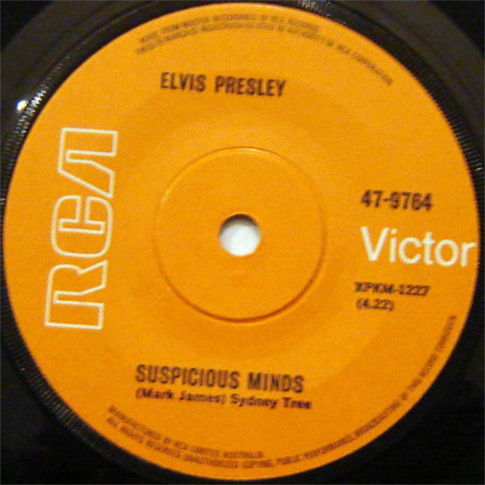 Suspicious Minds / You'll Think Of Me 47-9764cj0kh0